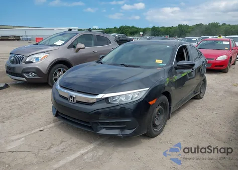 2018 Honda Civic Lx from USA, damaged, VIN 19XFC2F59JE020627